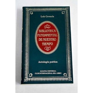 Antología poética - Luis Cernuda.